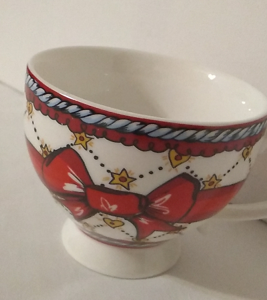 Brighton Red Bow Mug Collectibles